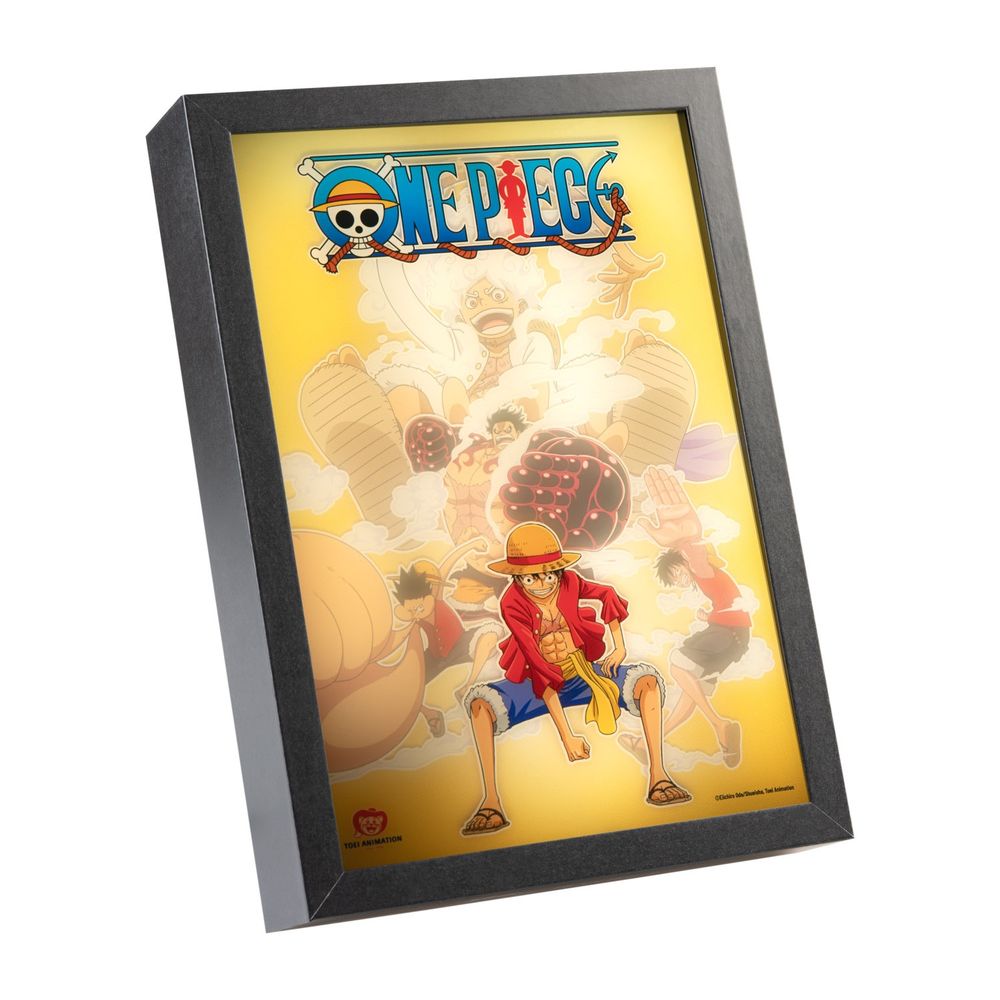 Grupo Erik One Piece - Led Impression encadrée - Multicolore